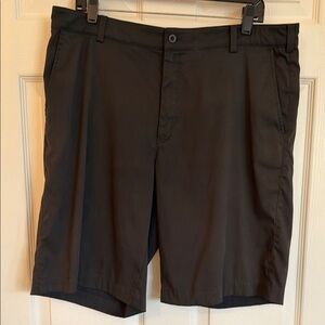 Men's Black Performance Shorts